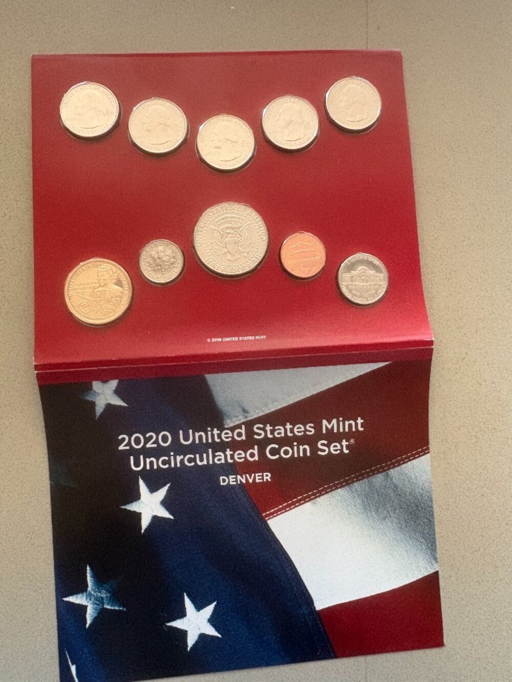 United States Mint 2020 Uncirculated Coin Sets - Denver Mint & Philadelphia Mint